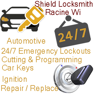 Cutting & Programming Car keys Racine Wi Locksmith Automotive Locksmith Racine Wi 24/7 Emergency lockouts, Cutting & Programming car keys